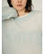 emmiロゴモヘアニットトップス
