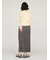 ウールミックスハンドニットベスト