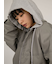 フード付き2wayボンバーブルゾン