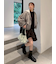 フード付き2wayボンバーブルゾン