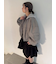 フード付き2wayボンバーブルゾン