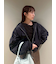 フード付き2wayボンバーブルゾン