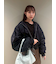 フード付き2wayボンバーブルゾン