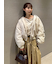 フード付き2wayボンバーブルゾン