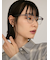 ブローフレームメガネ