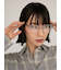ブローフレームメガネ