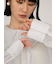 ラメメッシュブラウス