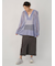 ラメメッシュブラウス