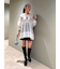 ラメメッシュブラウス