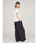 シアーワイドタックパンツ