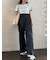 シアーワイドタックパンツ