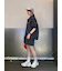 【ONLINE限定カラー】【prince|emmi】ナイロンハーフパンツ
