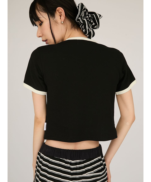 Aimeine♡ドレープコンパクトTシャツ ドレープコンパクトTシャツ｜PETAL ONLINE（ペタルオンライン）
