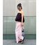 【ONLINE限定カラー】【prince|emmi】ナイロンバルーンスカート
