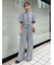 パフスリーブニットカーディガン