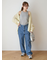 ルーズデニムパンツ