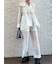 ラメメッシュパンツ