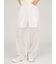 ラメメッシュパンツ