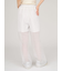 ラメメッシュパンツ