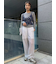 ラメメッシュパンツ