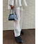 ラメメッシュパンツ