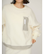 フリースプルオーバー×スカートセット