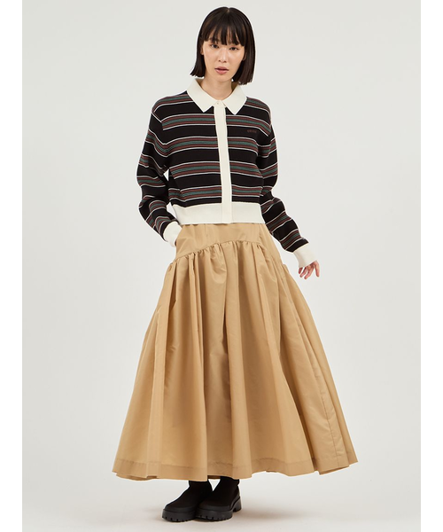 ベルトセットボリュームスカート｜エミの通販｜&mall（アンドモール