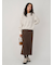 【ONLINE限定カラー】emmiロゴミラノリブトップス