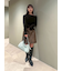 ベロアアシンメトリートップス