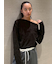 ベロアアシンメトリートップス