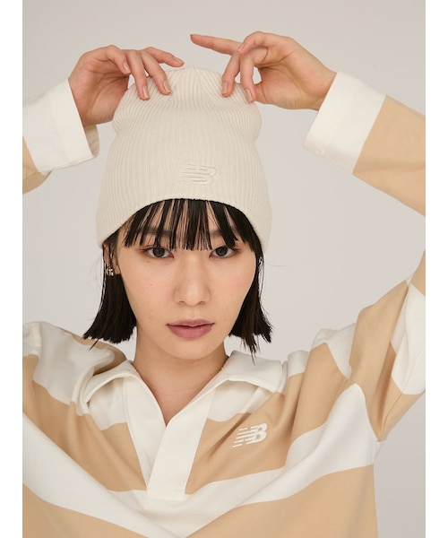 New Balance for emmi】リブニットビーニー｜エミの通販｜&mall