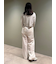 emmi ジャガードゴムタックパンツ