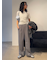 emmi ジャガードゴムタックパンツ