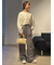 emmi ジャガードゴムタックパンツ