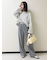 emmi ジャガードゴムタックパンツ