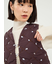 フラワーエンブロイダリーキルティングベスト