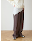 タックワイドパンツ
