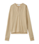 【セットアイテム】eco ヘンリーネックレイヤードニットトップス