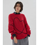 【HEART】 【ONLINE限定カラーあり】ハートエンブロイダリーニット