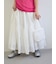 コットンボリュームティアードスカート