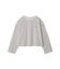 emmiロゴクルーネックロングTシャツ