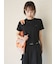 ソフトタッチクロップドTシャツ