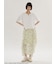 【emmi×NYBG】フラワーワッシャースカート【セットアップ対応】/ハンドウォッシャブル
