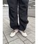 ギャザーディテールナイロンイージーパンツ【セットアップ対応】/撥水