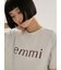ベーシックemmiロゴTシャツ