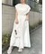 【ONLINE限定カラーあり】フレンチスリーブドッキングワンピース