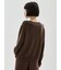 【ONLINE限定カラーあり】emmiロゴクルーネックニットカーディガン