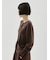 【ONLINE限定カラーあり】emmiロゴクルーネックニットカーディガン