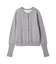 【ONLINE限定カラーあり】emmiロゴクルーネックニットカーディガン