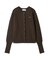 【ONLINE限定カラーあり】emmiロゴクルーネックニットカーディガン